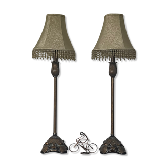 Pair of table lamps