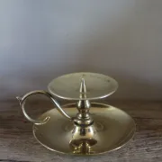 Candle holder rat of the cellar brass candle holder