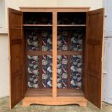 Vintage cabinet 1950 solid oak