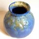 Vase barbotine Art Déco Hauteur 19,3 cm Diamètre 18,8 cm