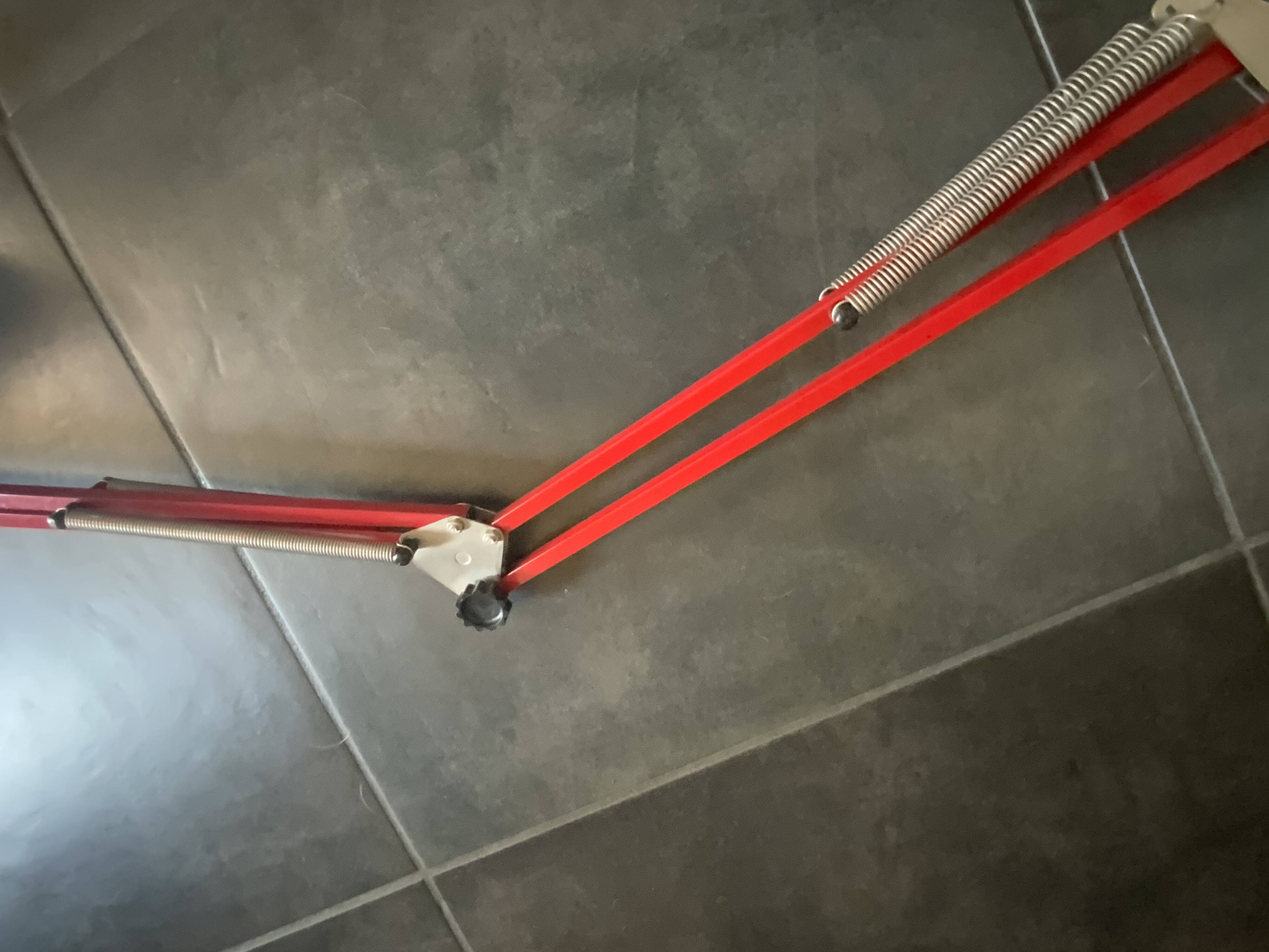Vintage industrial floor lamp