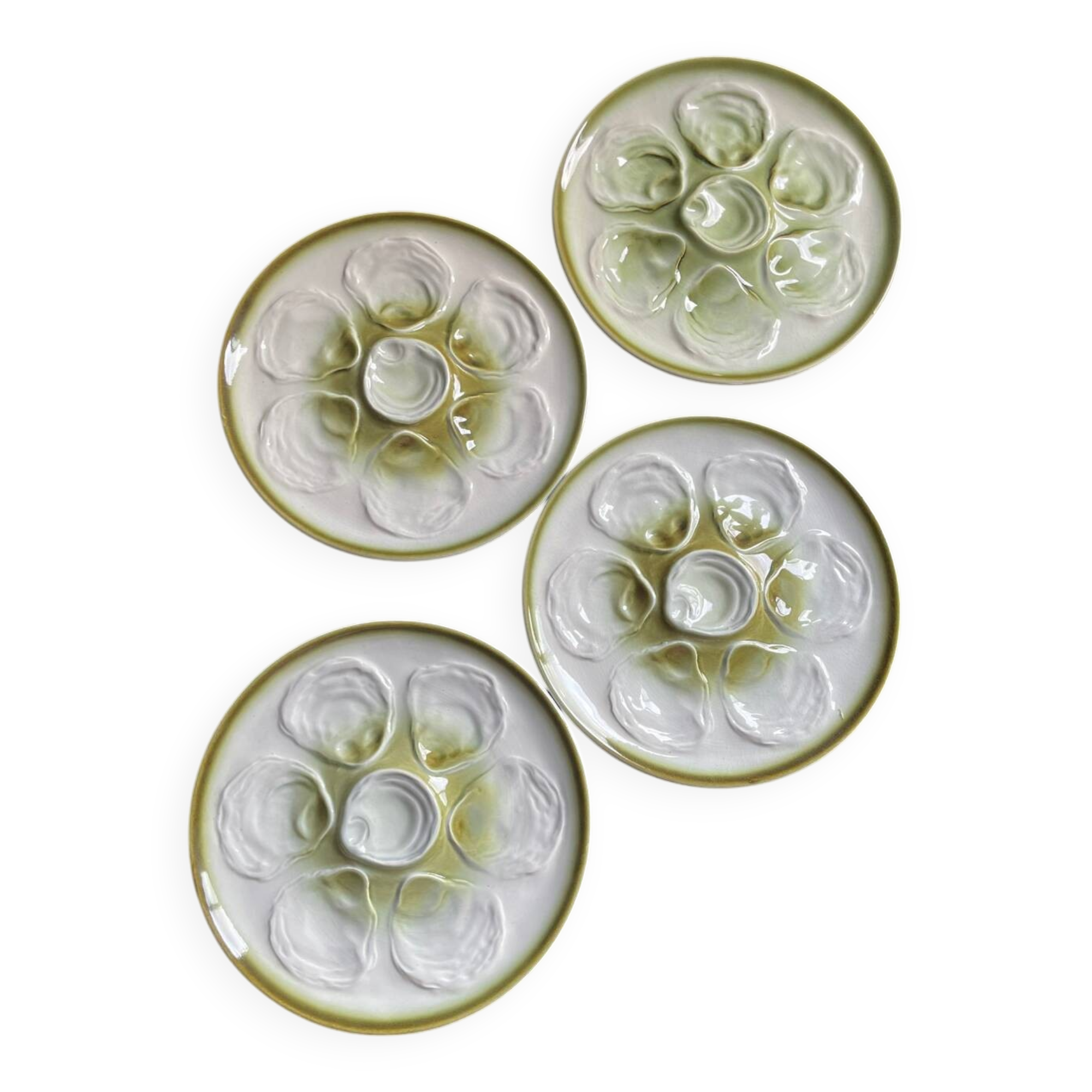 4 plates, at Huitre, Saint-Amand.