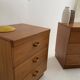 vintage teak bedside tables