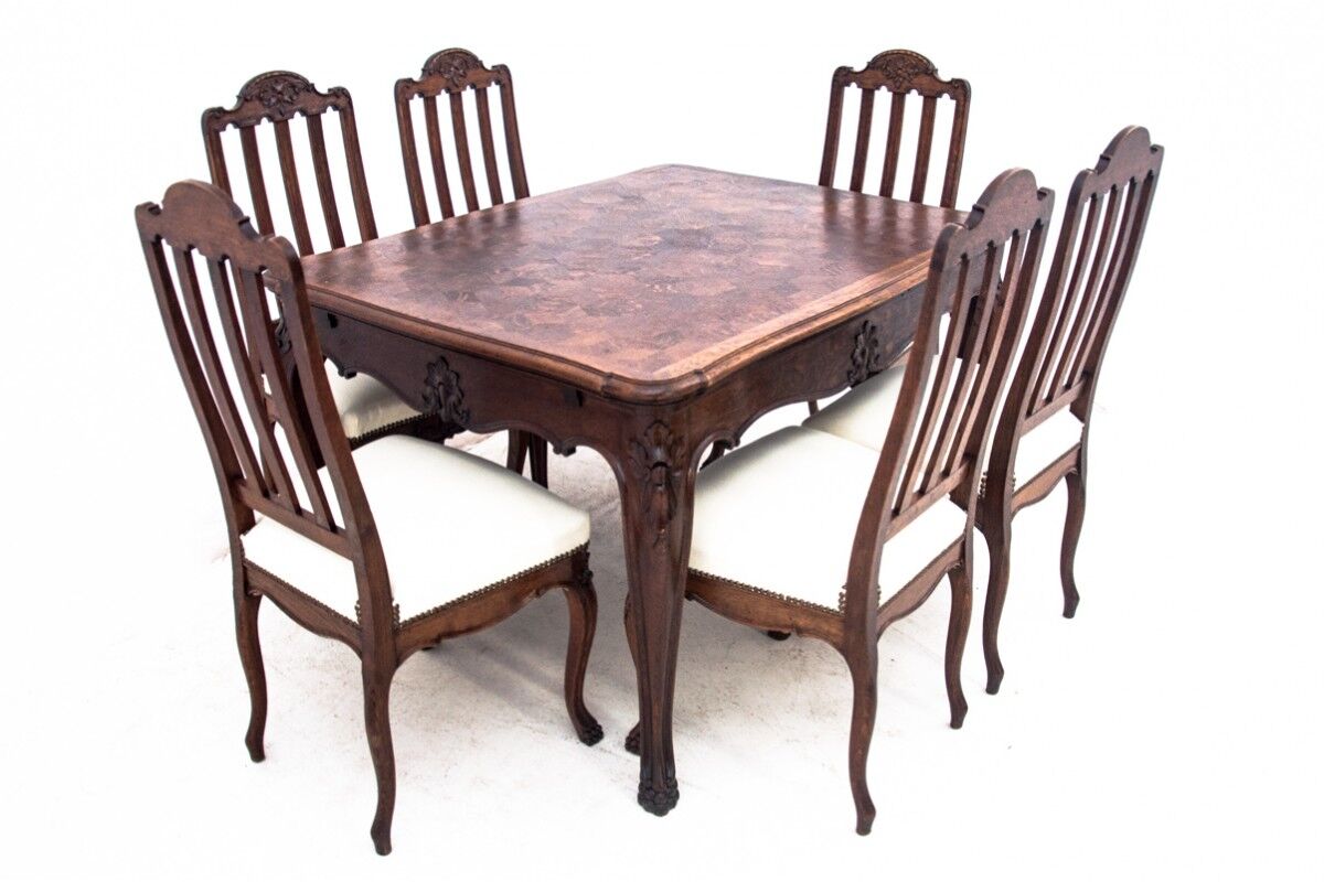 Dining set, France, around 1920.
