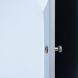 Postmodern black white Slamp table light by Samuel Parker