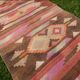 Vintage Turkish hallway rug 78x298 cm
