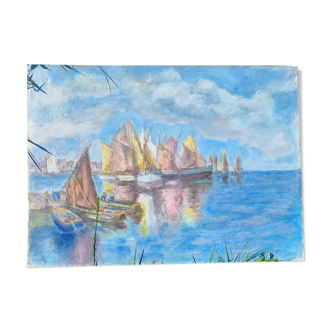 Oil painting Seaside
