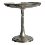 Antique silver-plated metal cup