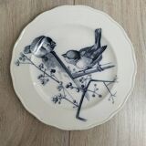 Duo d’assiettes en faïence du service Canova de BWM&Co.