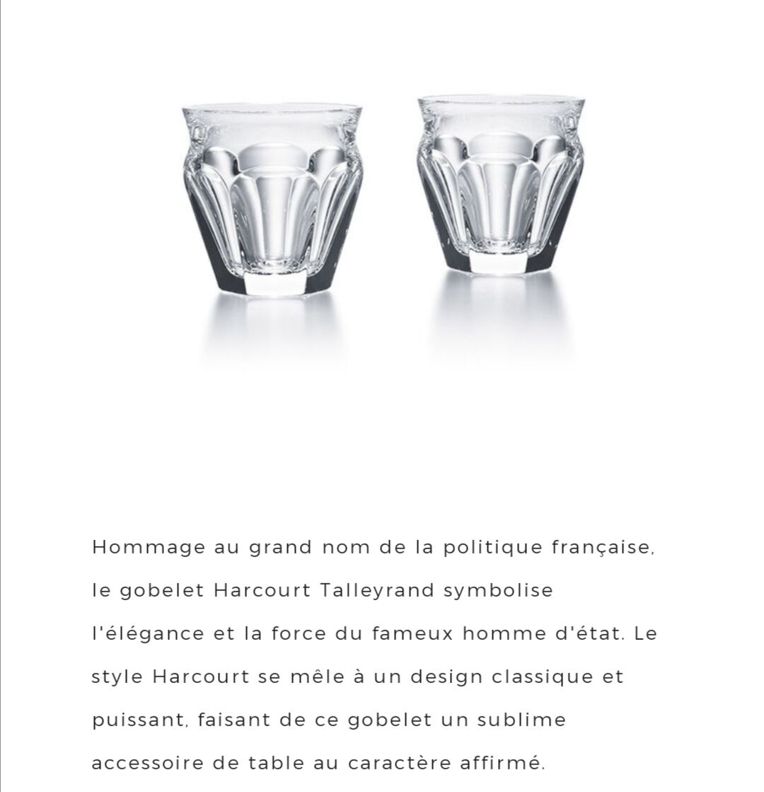 Harcourt Baccarat espresso cups