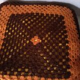 Granny Square Cushion