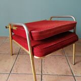 Foldable backrest armchair 70s