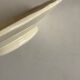 Sarreguemines ivory ivory pastry plate with godrons
