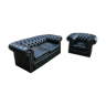Sofa and armchair Chesterfield