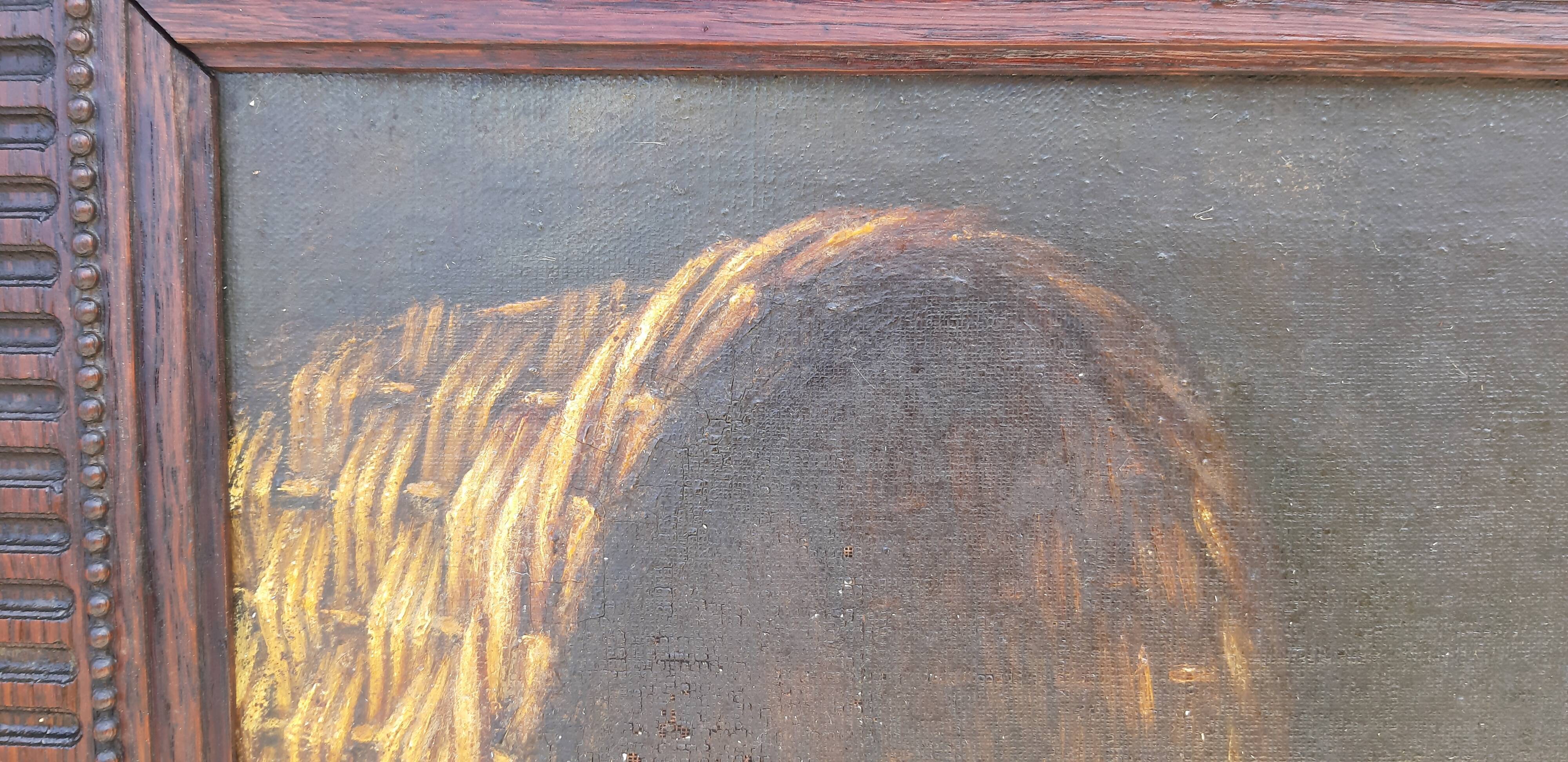 Pair of Oils on Canvas 19 signed