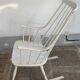White Grandessa rocking chair by Lena Larson for Nesto