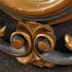 20th century Italian lacquered and gilded Louis XV style mirror