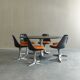 Space Age dining set by Maurice Burke for Arkana