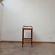 Mid-century teak swedish bar stool