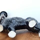 Ceramic "dog" lamp 50s