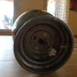 Light earth globe in vintage J-Forest glass from the 1940s
