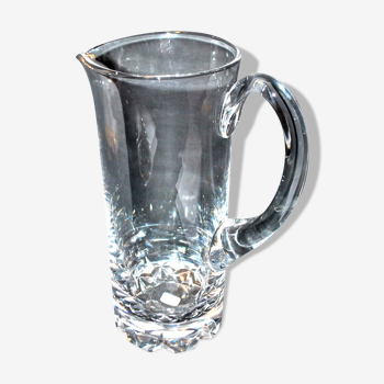 SEVRES, Water jug - Vintage pitcher in Sèvres cut crystal H23cm