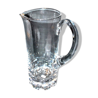SEVRES, Water jug - Vintage pitcher in Sèvres cut crystal H23cm