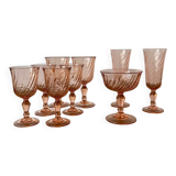 Lot de verres Rosaline swirl Luminarc