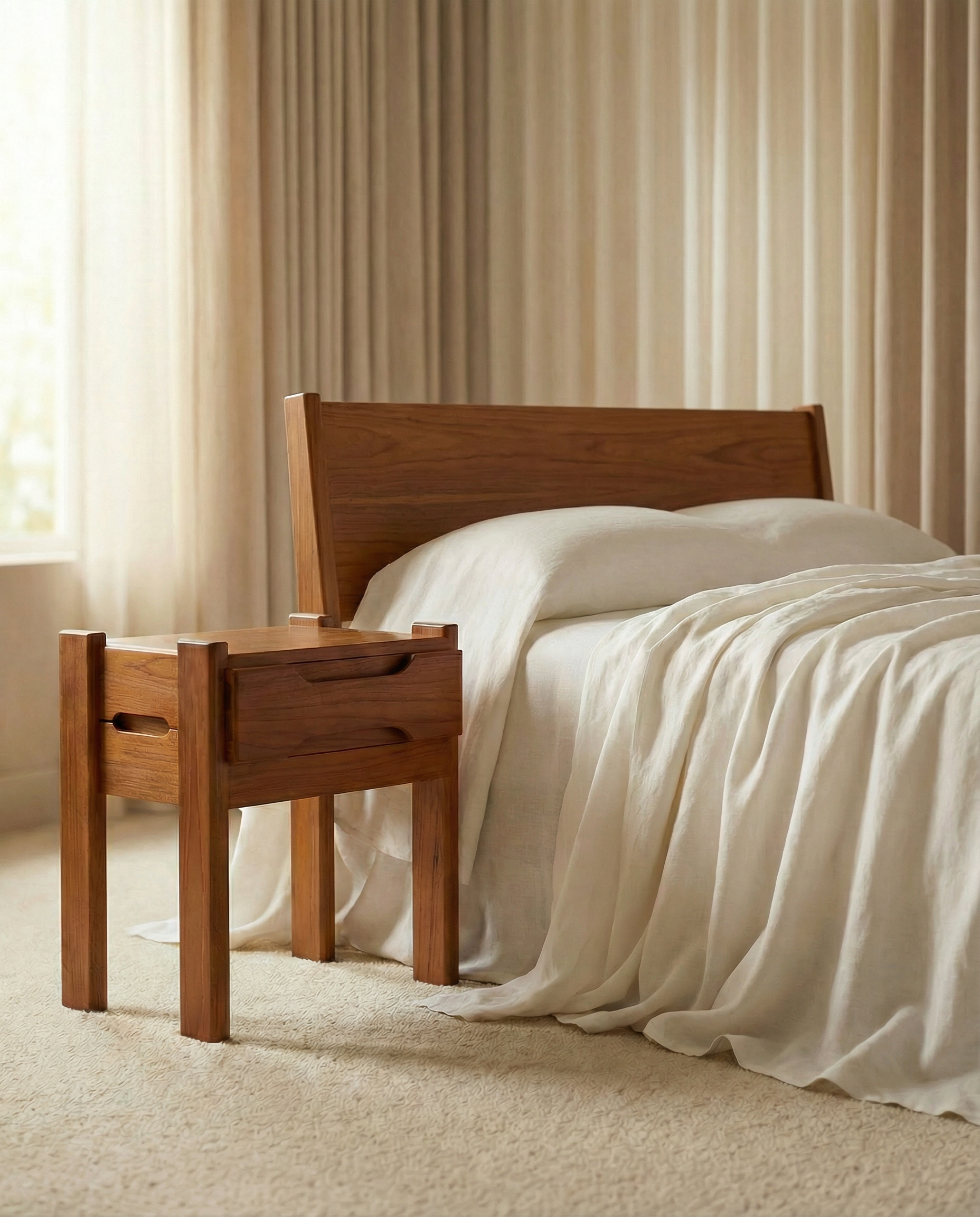 Bedside table Maison Regain - Circa 1960