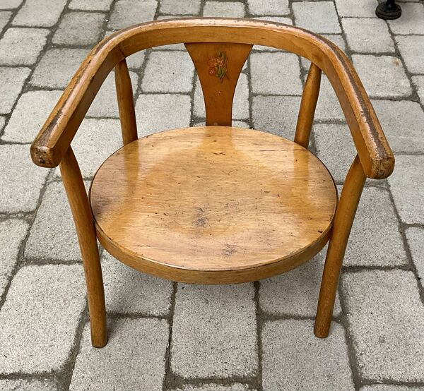 Fauteuil enfant Baumann modèle 392 des années 50