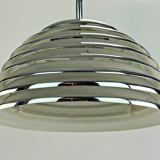Kazuo Motozawa Saturno chrome design pendant light from the 60s