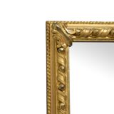 Victorian wall mirror in gilded wood 107x83cm