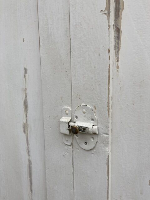 White parisian sideboard