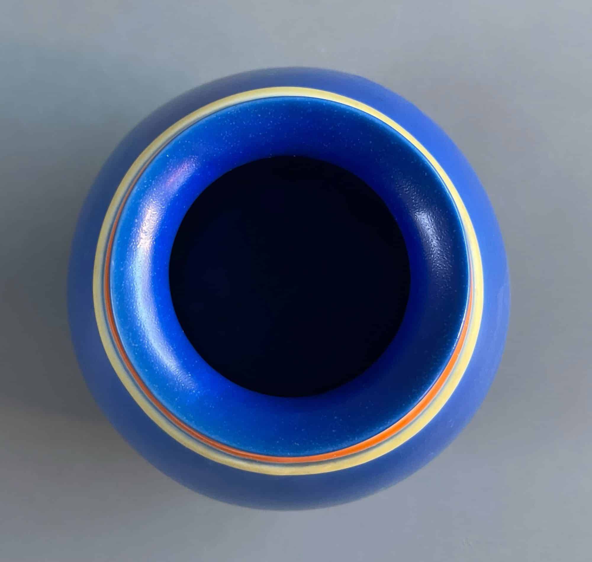 Vase en grès émaillé, céramique, style Art déco, Mosa Maastricht.