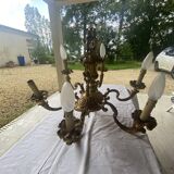 Bronze chandelier