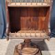 Mini bar maritime in solid wood and brass