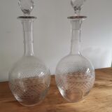 Crystal carafes