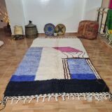 Handmade wool Berber rug 250 x 150 cm