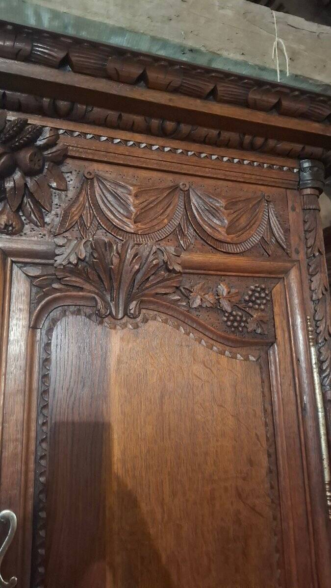 Buffet deux corps normand