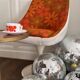 Chaise pivotante vintage
