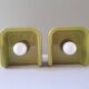 Pair of guzzini wall lights by Makio Hasuike