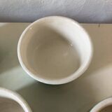 Ramequins en faience sarreguemines celadon