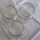 Lot 3 jars transparent glass 1 l