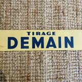 Loto advertising plaque from the 90s