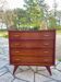 Vintage commode with tapered legs