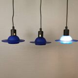 Trois lampes suspendues Design Light Ufo, modèle Inter, Design Danois années 1990.