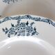 4 ironstone dinner plates from St Amand