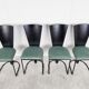 4 chairs, 1980s