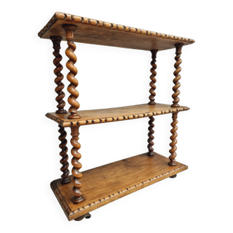 Antique étagère wall rack 65 x 70 cm