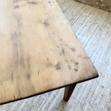 Table de ferme en pin, 1950